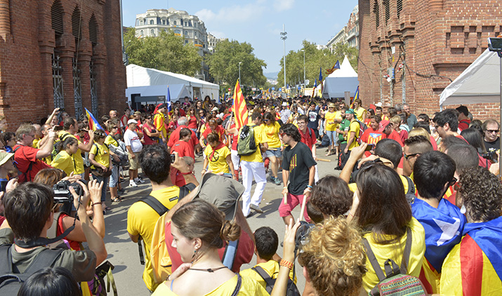 15 - arc triunfo Independencia Barcelona Catalunya Diada