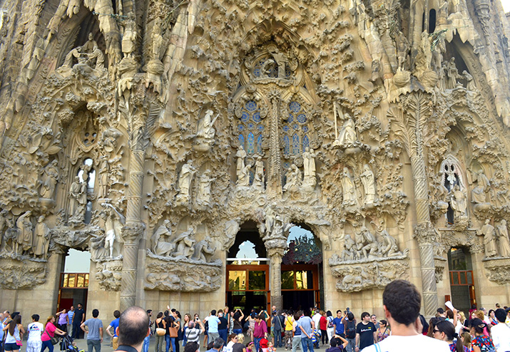 03 - Fachada Sagrada Familia Gaudi Barcelona
